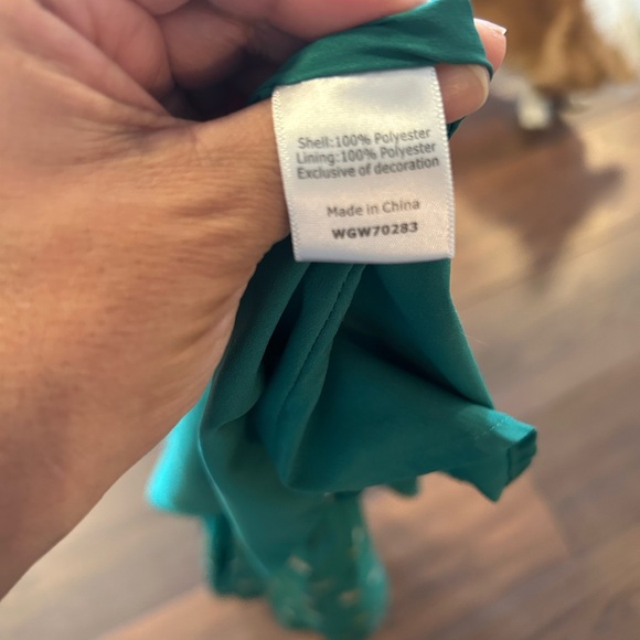 Bohemian Cottagecore 41 Hawthorn Green Floral V-Neck Sleeveless Dress - Picture 5 of 8